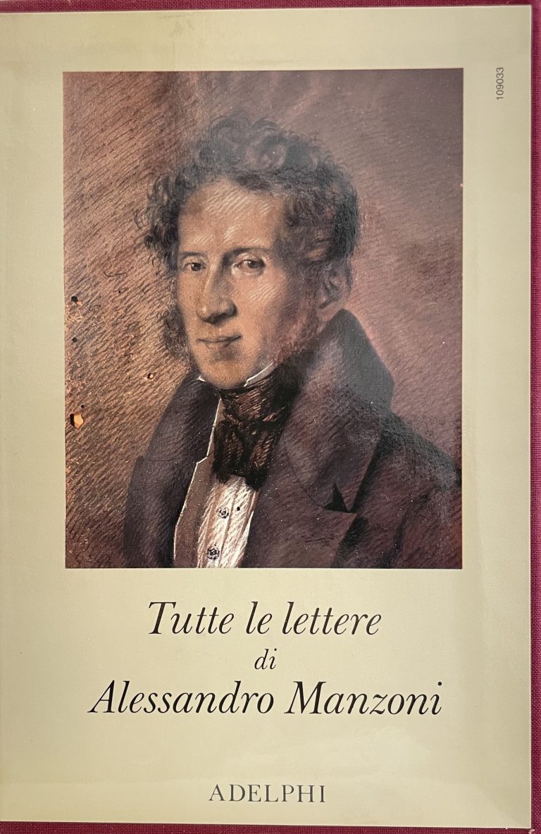 ALESSANDRO MANZONI Tutte le lettere